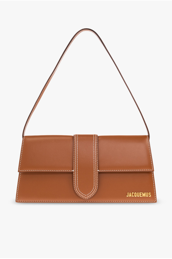 Brown Le Bambino Long shoulder bag Jacquemus SchaferandweinerShops Singapore Borsetta COCCINELLE MBD Never Without Bag Jacquar E1 MBD 18 03 01 Resina Carr 689